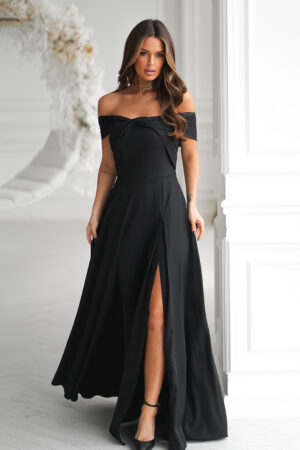 Elegantne kleit läikivast satiinist